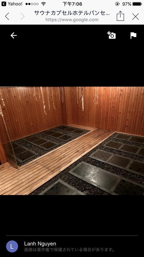 Capsule Hotel Panse Kitakjúšú Exteriér fotografie