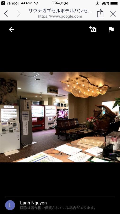 Capsule Hotel Panse Kitakjúšú Exteriér fotografie